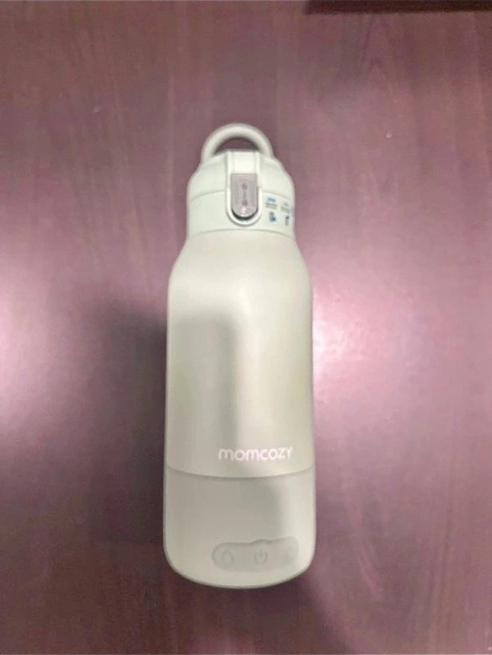 Momcozy Insulated milk warmer and cooler  in green Like New